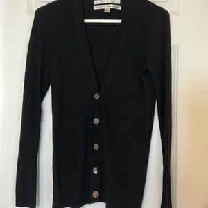 Women’s size L black cardigan